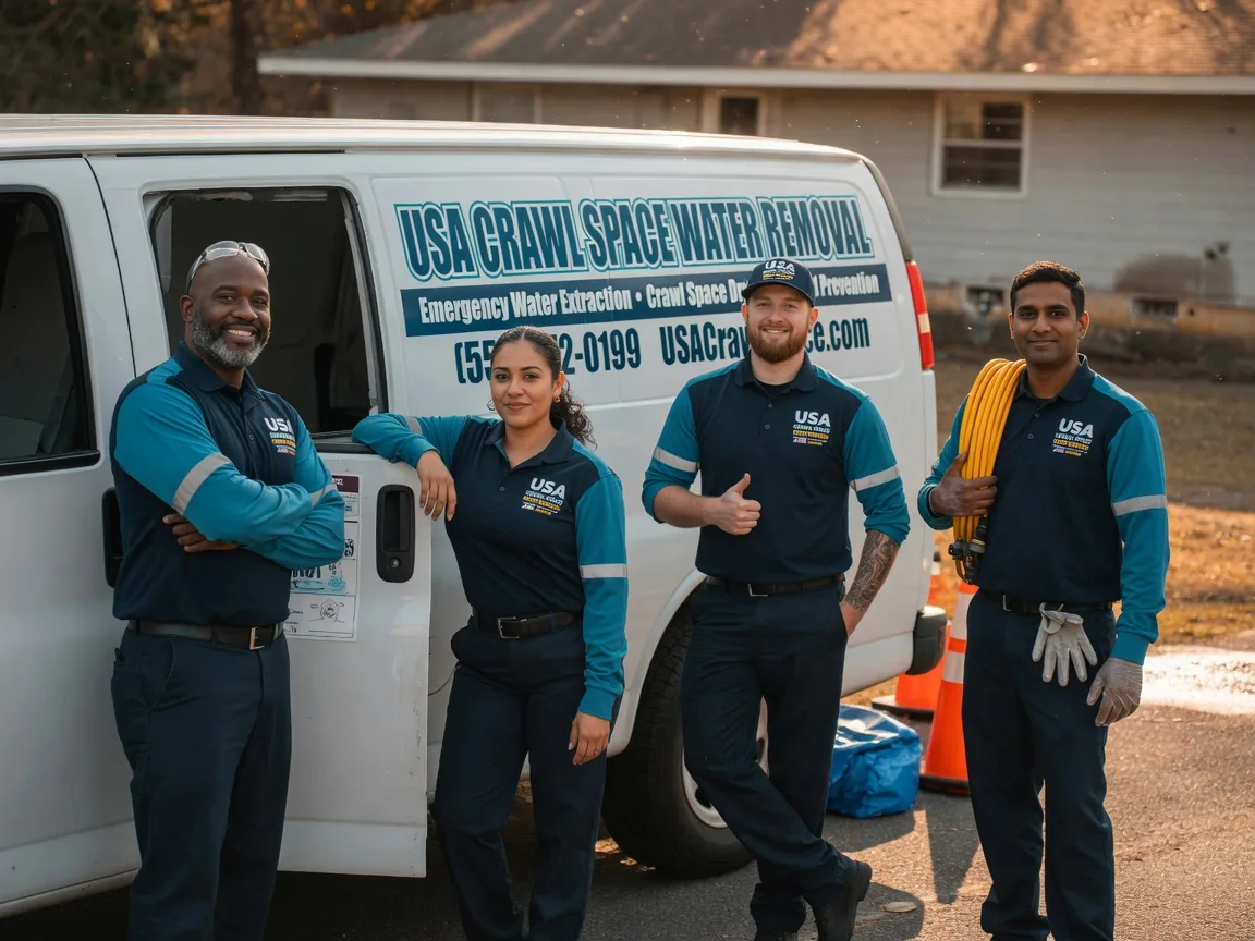 Crawl Space Water Removal company in Donner, LA