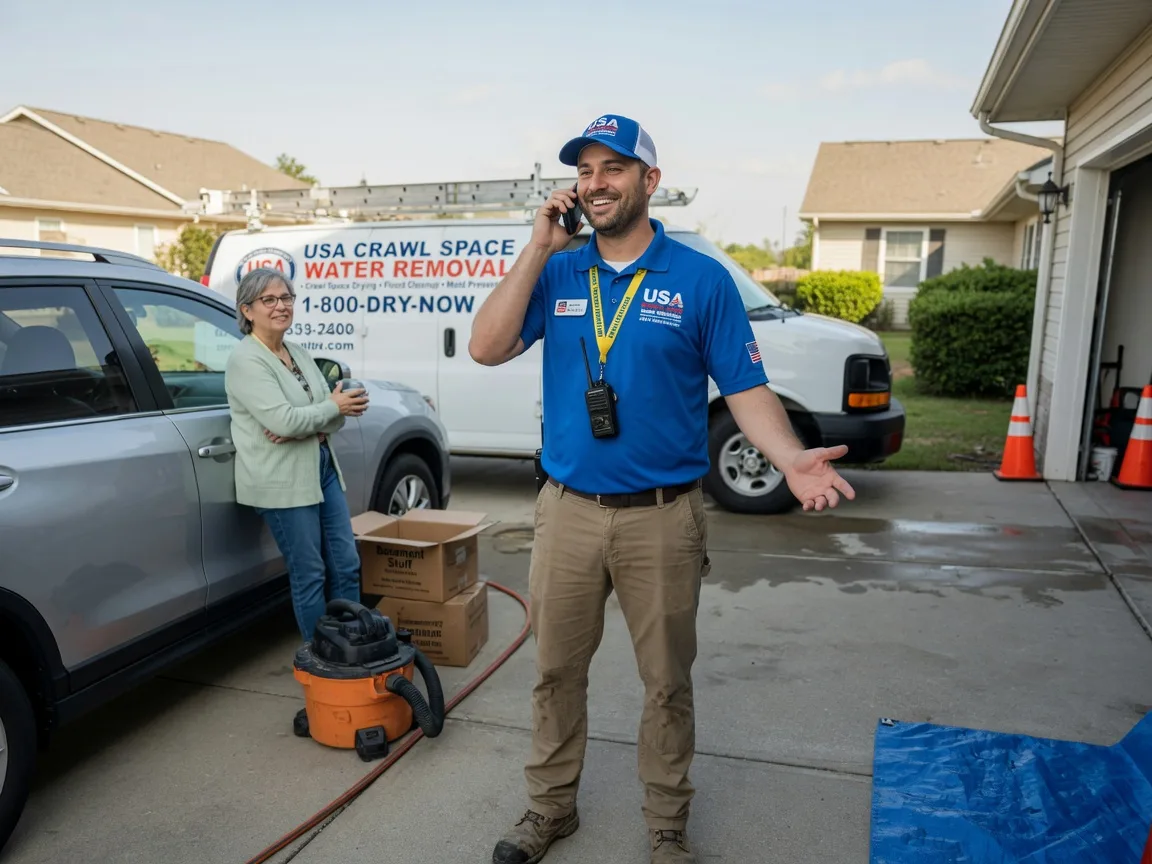 Crawl Space Water Removal Donner, LA FAQs